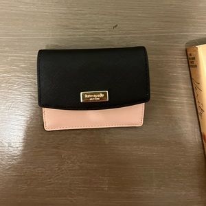 Black& Pink Kate Spade Wallet!